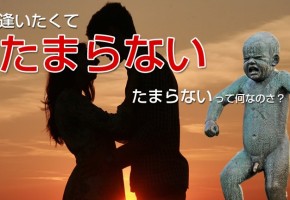 逢いたくてたまらないの『たまらない』っていったい何なのさ？